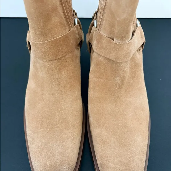 Sam Edelman Bellamie Tan Suede Ankle Boots 8 - Image 2