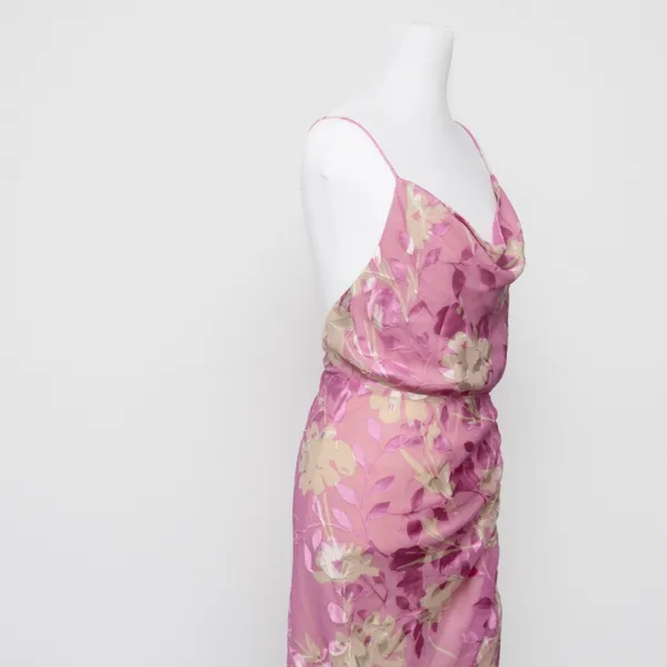 SAMSOE SAMSOE - Dapples Floral‎ Satin Burnout Dress. - Image 11