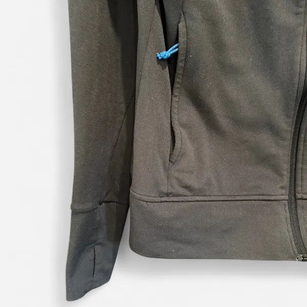 Arc’teryx Delta Charcoal Gray Full Zip Fleece Jacket M Outdoor Layering Hiking - Image 5