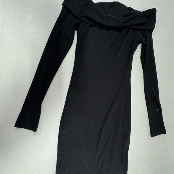 White Fox Boutique Women's‎ Black Dress - Size S. - Image 14