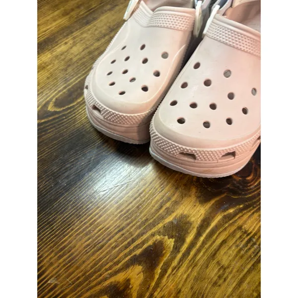 Crocs Pink Platform Clogs Size‎ 7 - Image 6