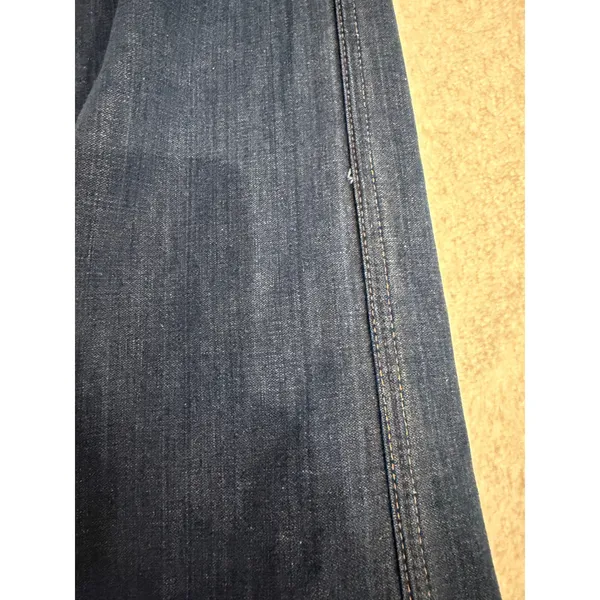 Wrangler Vintage No-Fault Denims High Rise Wide Leg Jeans Blue USA Made Size 20 - Image 10