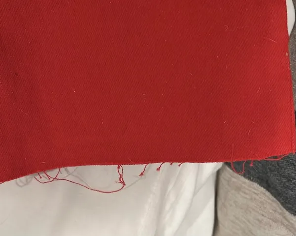 Zara Red Mid Rise Straight Denim Jeans - Image 12
