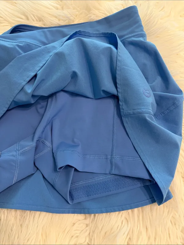 lululemon athletica Light Blue Performance Skort size 6 - Image 5