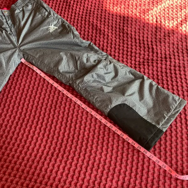 ZeroXposur Girls’ Teens Snow Pants Size 14/16 Gray Ski Snowboard Winter - Image 9