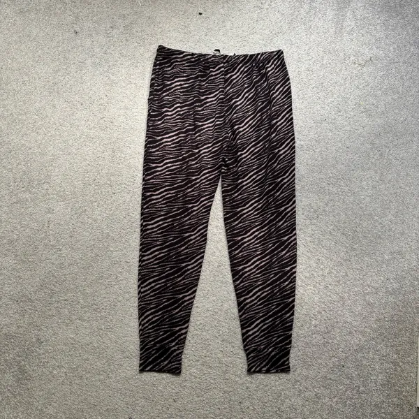 Nine West Sleepwear Purple Zebra Print Soft Joggers - Image 6