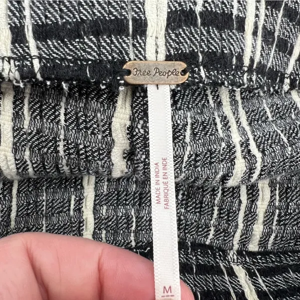 Free People Fine Line striped pull on pants Sz M‎ - Image 4