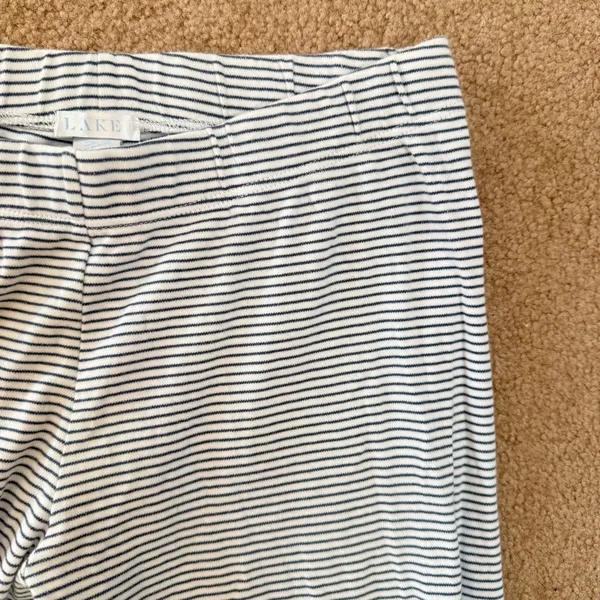 Lake Pajamas Striped Pima Cotton Soft Comfy Sleep PJ Pants XS Nautical Coastal - Image 3