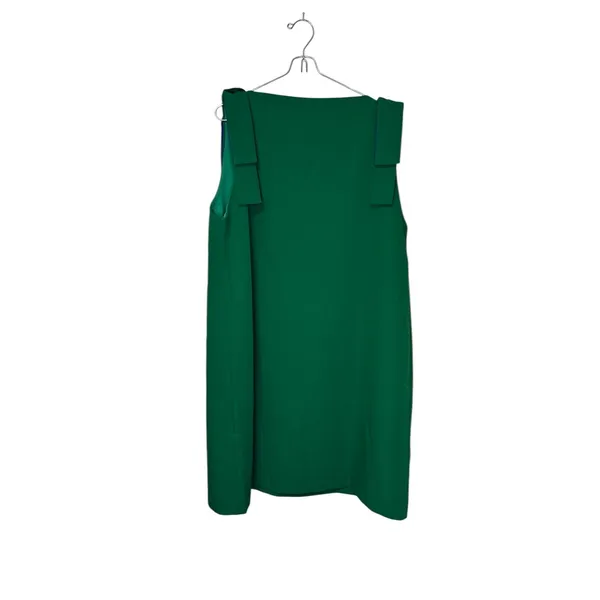 Abbey Glass Women Dress Michelle Shift Sleeveless Bow Detail Kelly Green XL‎ NWT - Image 10