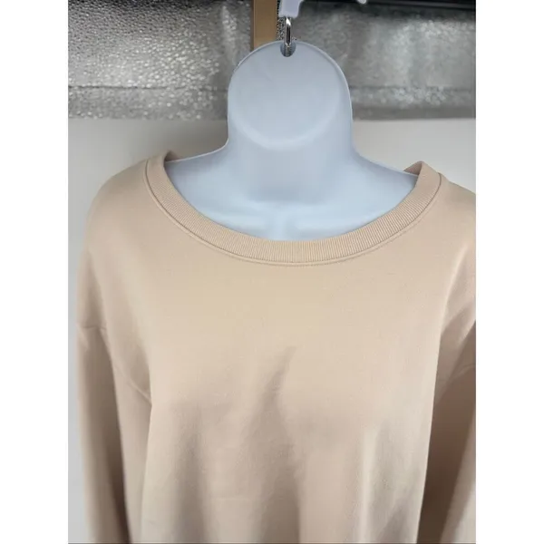 Levi's Pullover Sweatshirt Womens L Cream Fringe Classic Western Yoke Cowgirl - Image 11