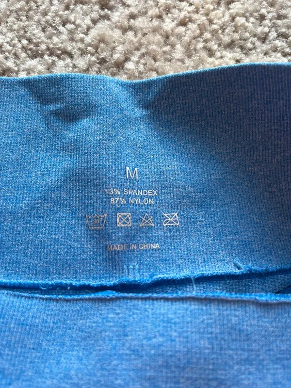 NVGTN Ocean Blue Contour Seamless Shorts - Image 5