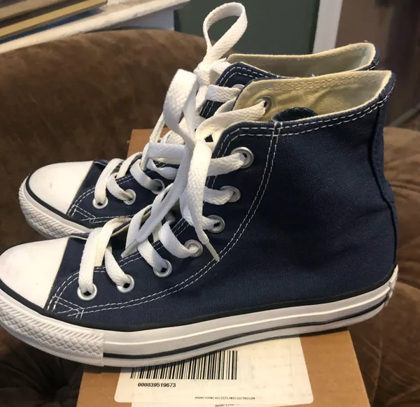 High-Top Converse Sneakers - Image 2