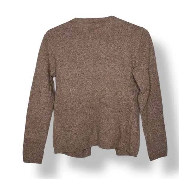 Ken-G Wool Blend Cardigan Size XS (tagged M) Y2K Tan Brown - Image 9