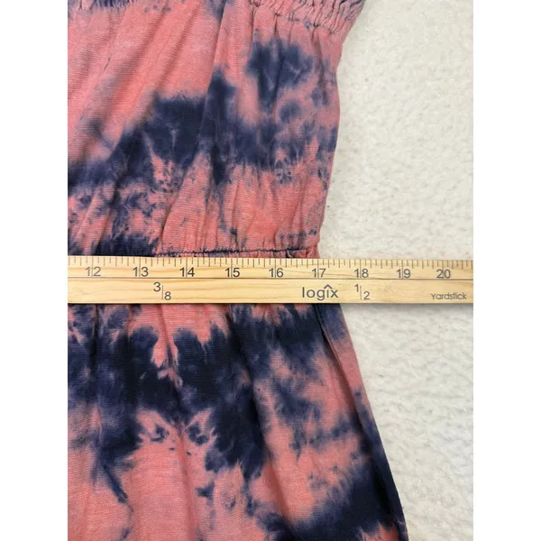NWT Anthropologie Amadi Strapless Tie Dye Maxi Dress Whimsy Tiered Size‎ Large - Image 5