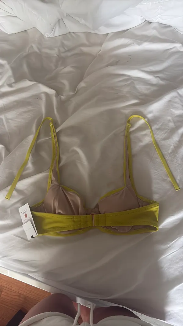 Shade & Shore Green Bikini Top Women’s 34B - Image 2