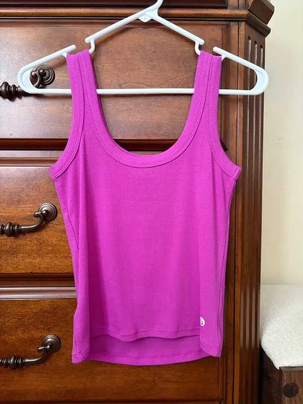 Cotton on purple tank top - Image 2