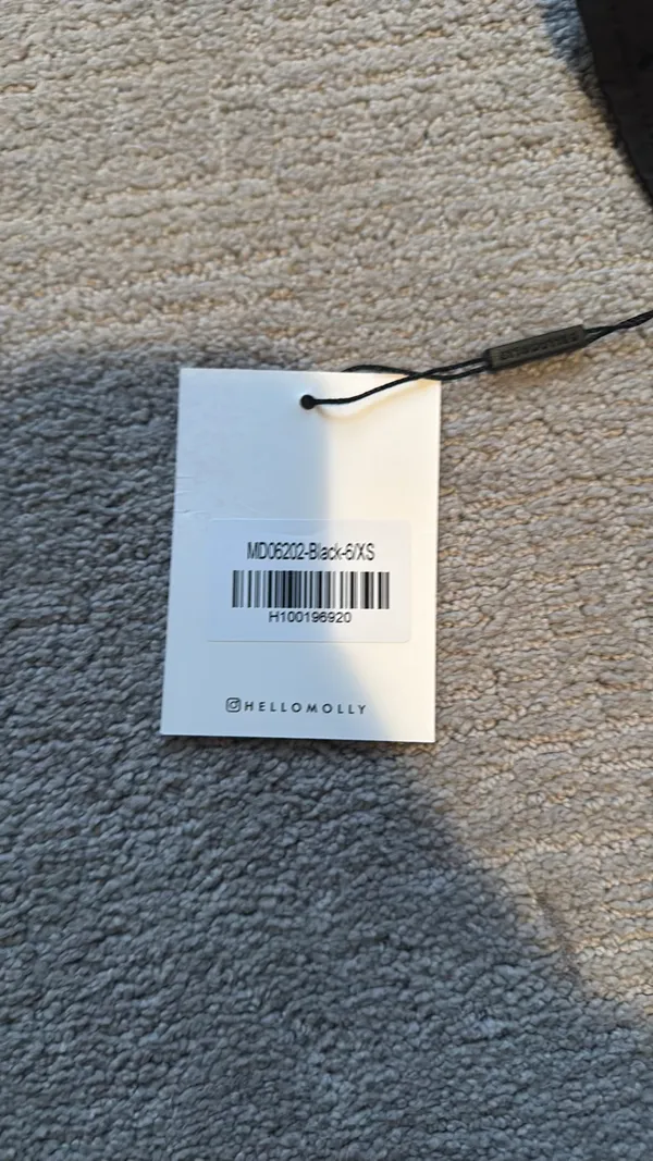 Hello Molly Black Mini Dress Size Xs - Image 7