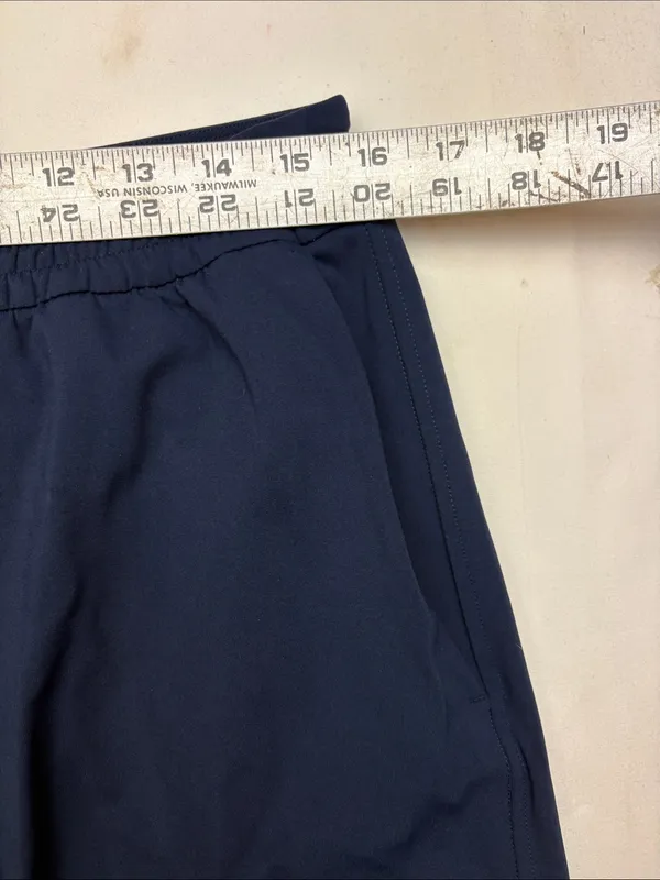 Lululemon size large women's tapered leg mid rise pant 7/8 length luxtreme navy - Image 7