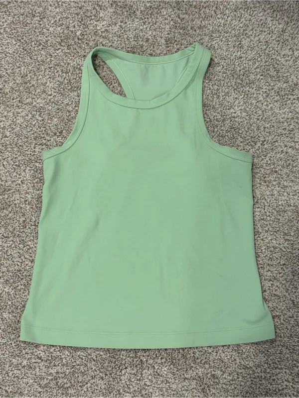 lululemon Align Racer back- waist length, Light Mint - Image 3
