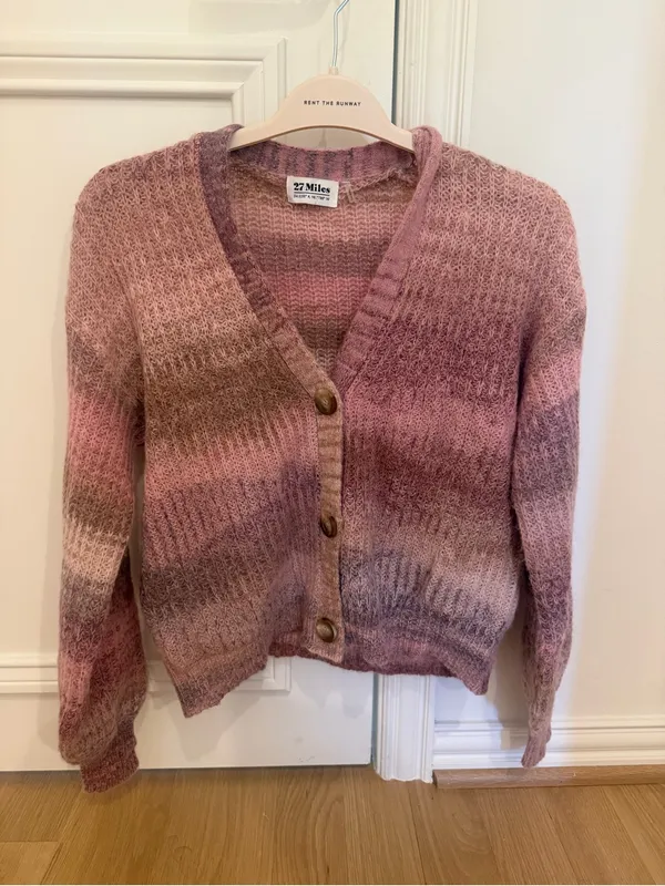 27 miles Leda cardigan in fantasy Pink Size XS - Image 2