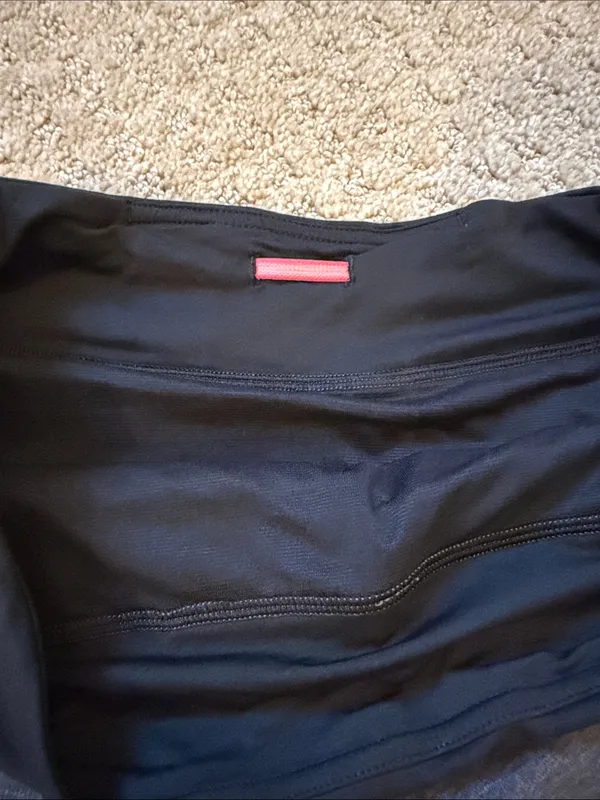 Lululemon Speed Up 2.5” Charcoal/Gray Coral Stitching Athletic Running Shorts - Image 7
