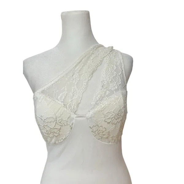 Windsor White Bodycon Mini Dress Women Medium - Image 4