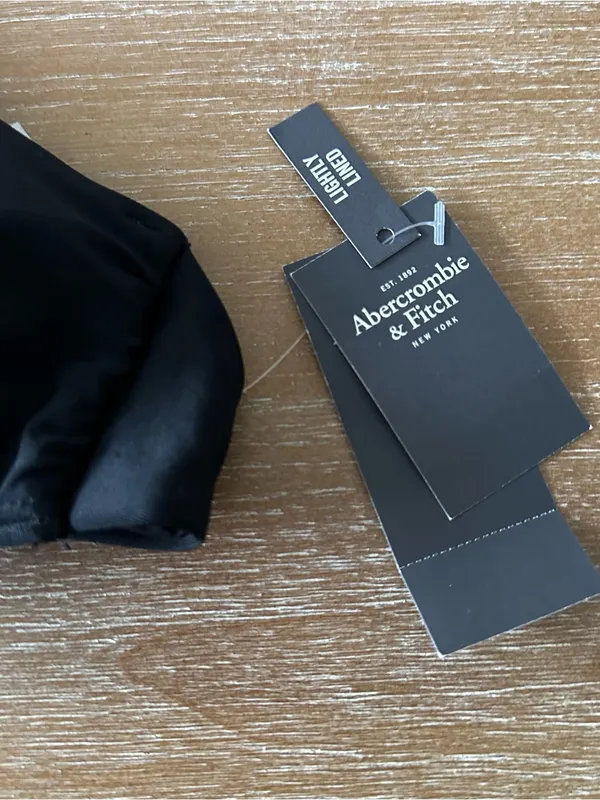 NWT Abercrombie & Fitch Black Swimsuit Top - Image 3
