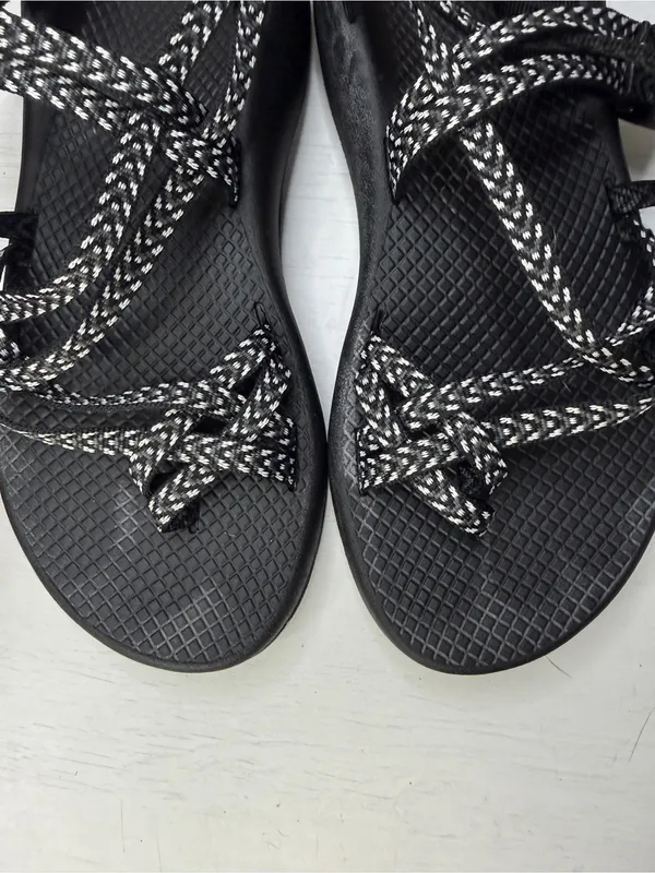 Chacos ZX/2 Black White Hiking Sandals size 8 - Image 7