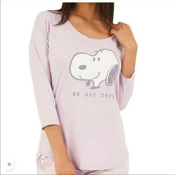 Munki munki women’s medium peanuts pajama‎ set - Image 9