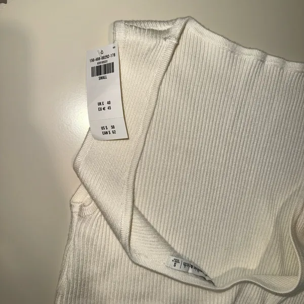 Abercrombie NWT Shell Scoopback Sweater Tank - Image 5