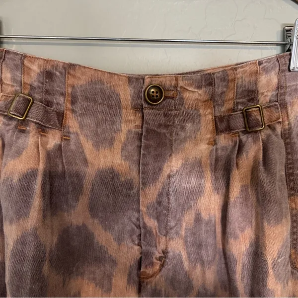 Anthropologie Tamarind Trouser Giraffe Boho Hipster Hippie Cottage Peasant Pants - Image 6
