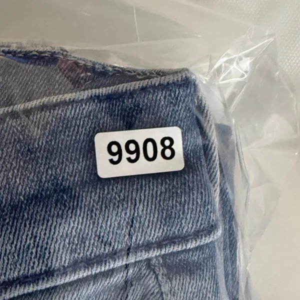 Mother Denim Blue High Rise Button Fly Slim Straight Leg Jeans Size 27 - Image 15