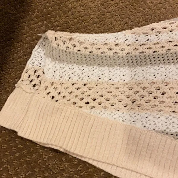 Free People Women’s Striped Knitted Sweater Vest - Image 4