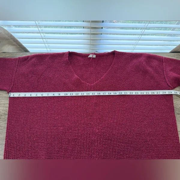 Free People Sweater Womens Pink All Mine Slouchy Alpaca Blend Oversized size‎ M - Image 5