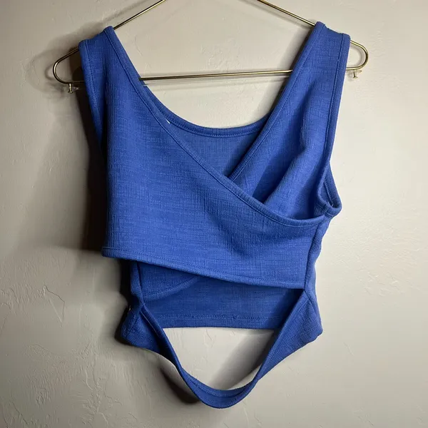 Roxy Vibrant Blue‎ Crop Top tank like new - Image 4