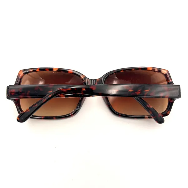 Liz Claiborne Sunglasses Womens Rectangular Tortoise Brown‎ 11876 Classic Chic - Image 6