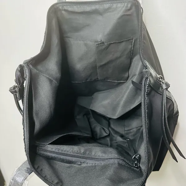 NWT BOTKIER New York Bond Black Nylon Oversized Compartment Tote Handbag - Image 3