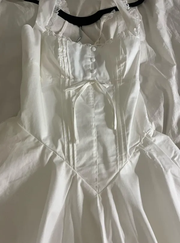 Babyboo White Dress - Image 9