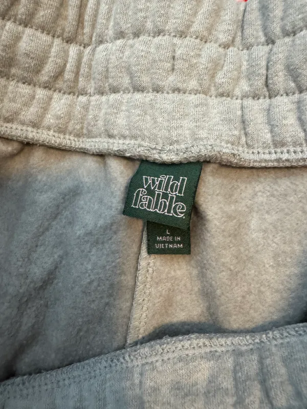 Sweatpants Gray Size L - Image 2
