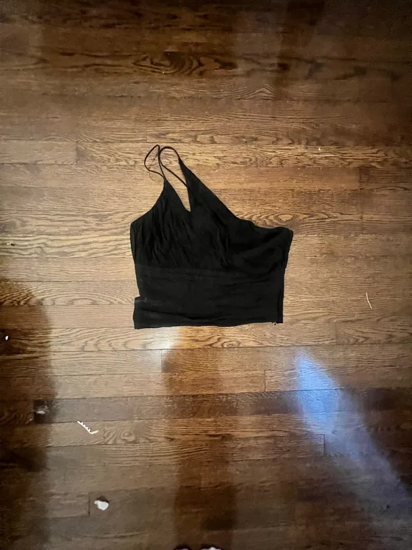 ZARA Asymmetrical One-Shoulder Top - Image 4