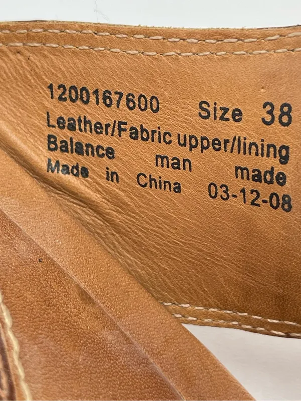 Dansko Ava Brown stretch Fabric Wedge Sandals Slip On Women's Size 38 US 7.5-8 - Image 8