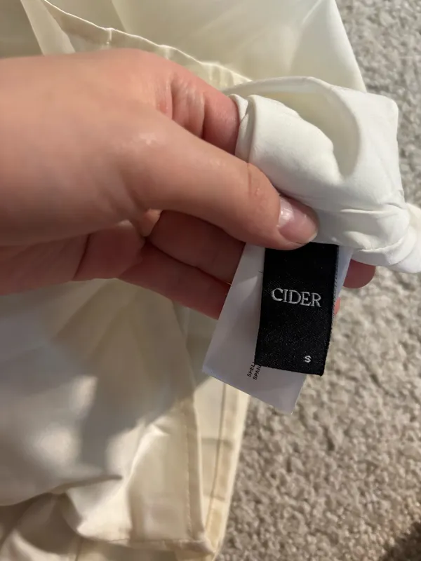 Cider Mini Silk Dress - Image 5