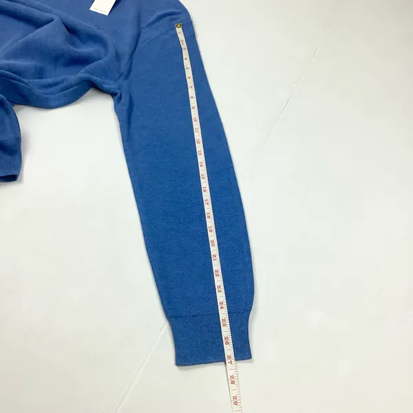 Polo Ralph Lauren Mesh Knit Crewneck Sweater Blue New with tag Cotton Mens Large - Image 8