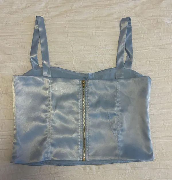 superdown Revolve satin top - Image 5