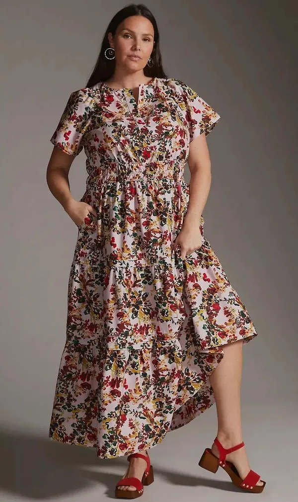 Anthropologie NWT The Somerset Maxi Dress - Image 4