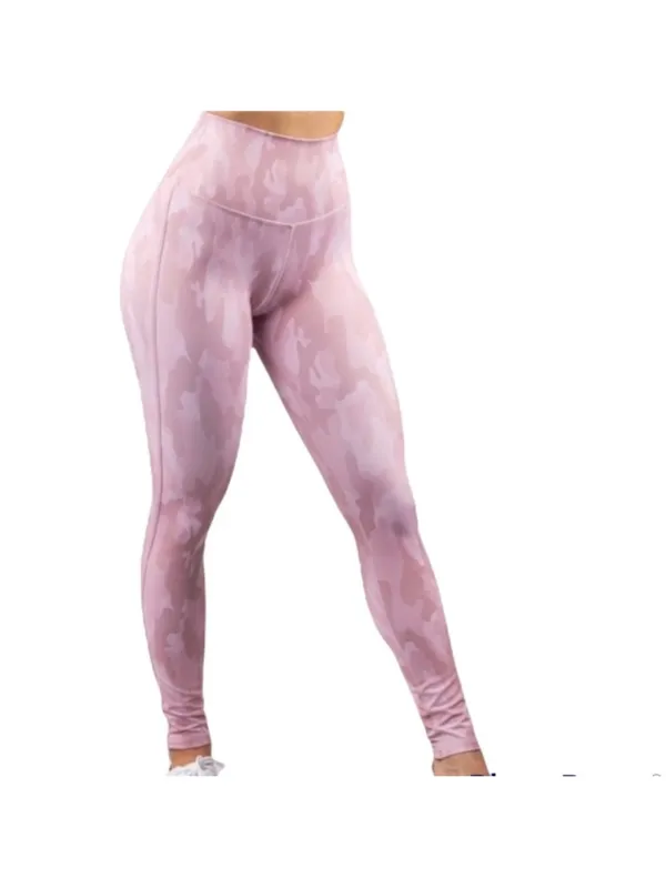 BuffBunny Eclipse Pink Camo Legging Size Small - Image 2
