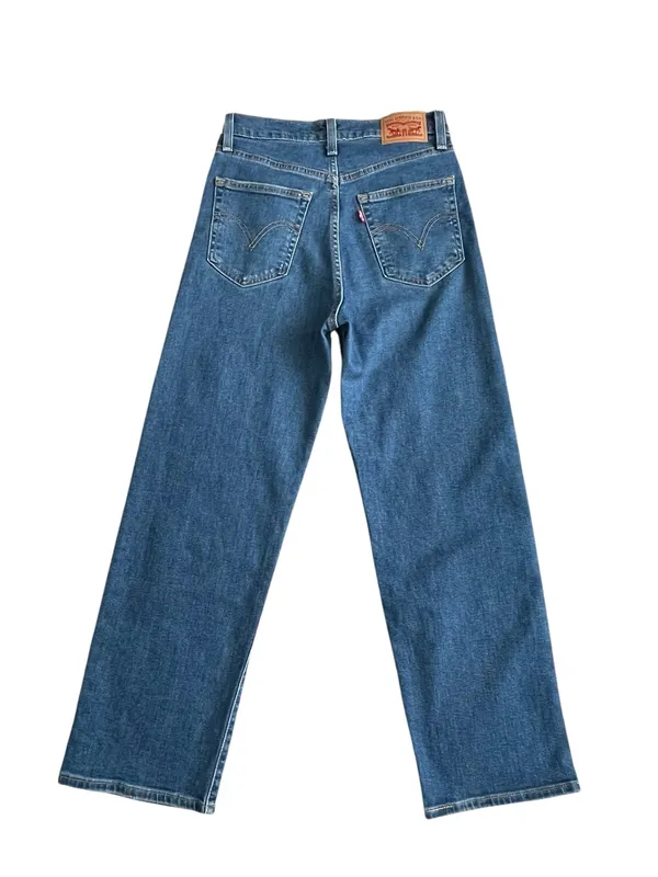 Levi’s Ribcage High-Rise Straight Ankle Jeans Women’s Size 27 - Image 6