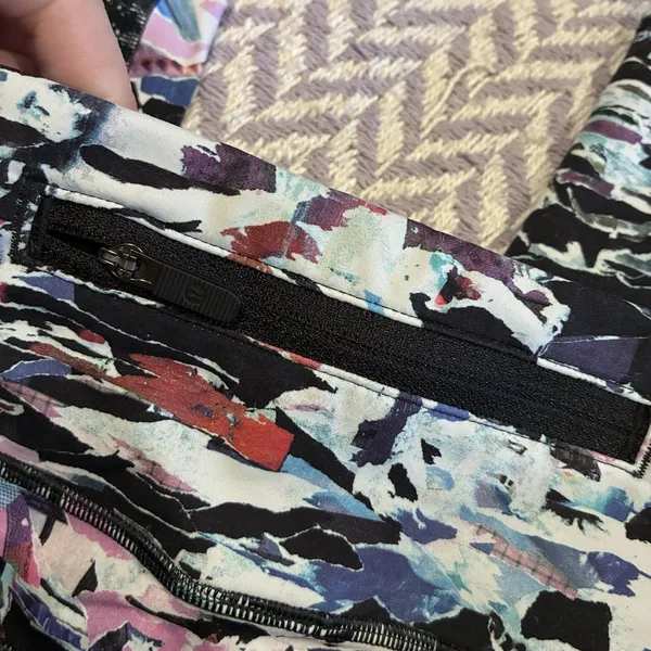 Lululemon Leggings Womens Size 12 Wonder Under High Rise Culture Clash Multi - Image 10