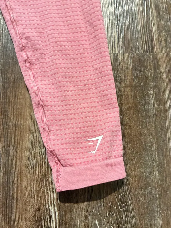 Gymshark Dusty Rose Pink Seamless High Waisted Leggings - Image 4