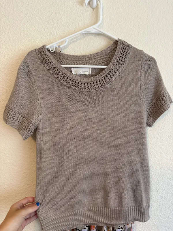 Anthropologie Sweater Knit Top  - Image 8